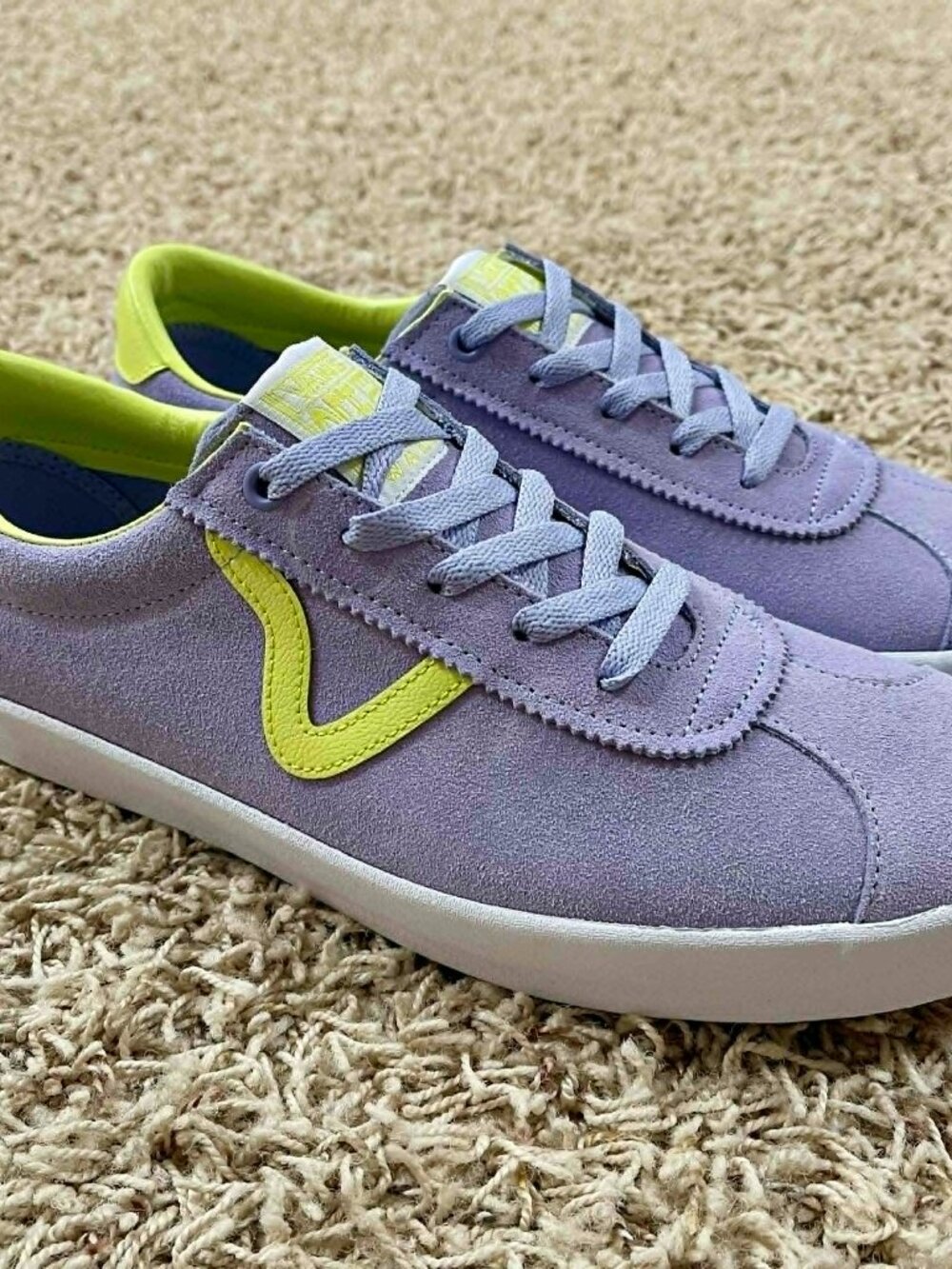 VANS Sport Suede Low Top Sneakers Shoes Lavender, Men’s 10.5 / Women’s 12 (New)